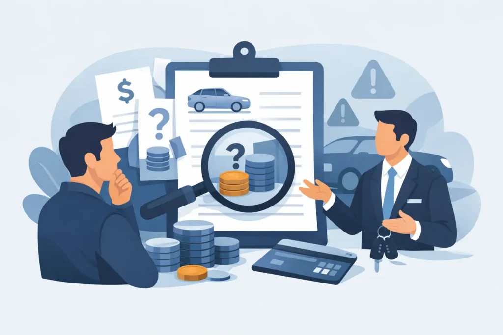 How to Avoid Hidden Dealer Fees